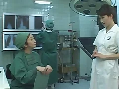 Costume play Porn: Asians Nurses Costume play Chinese Mummy Nurse Nailed Doctors Office part 3