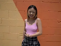 Lulu Chu is an additional smallish stunner with a cock-squeezing honeypot - BangRealTeens