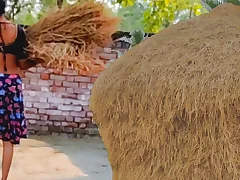 Farmers Steamy Wifey Outdoor Doggie Hard-core Indian Fuck-fest Clear Hindi Audio