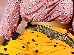 Indian Bhabhi-Devar Roleplay Solo Labia Fingerblasting Until Jizz
