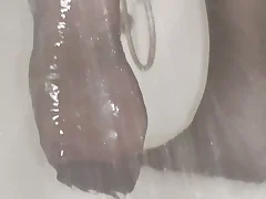 showering soles in nylon stocking sole fetish